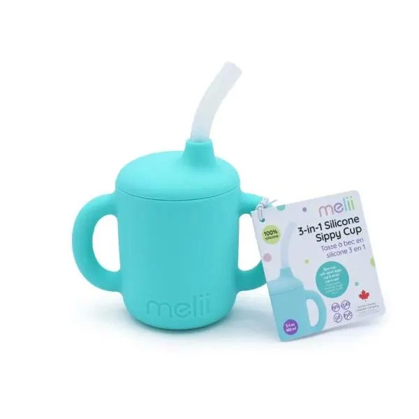 Melii 3 in 1 Silicone Training Cup