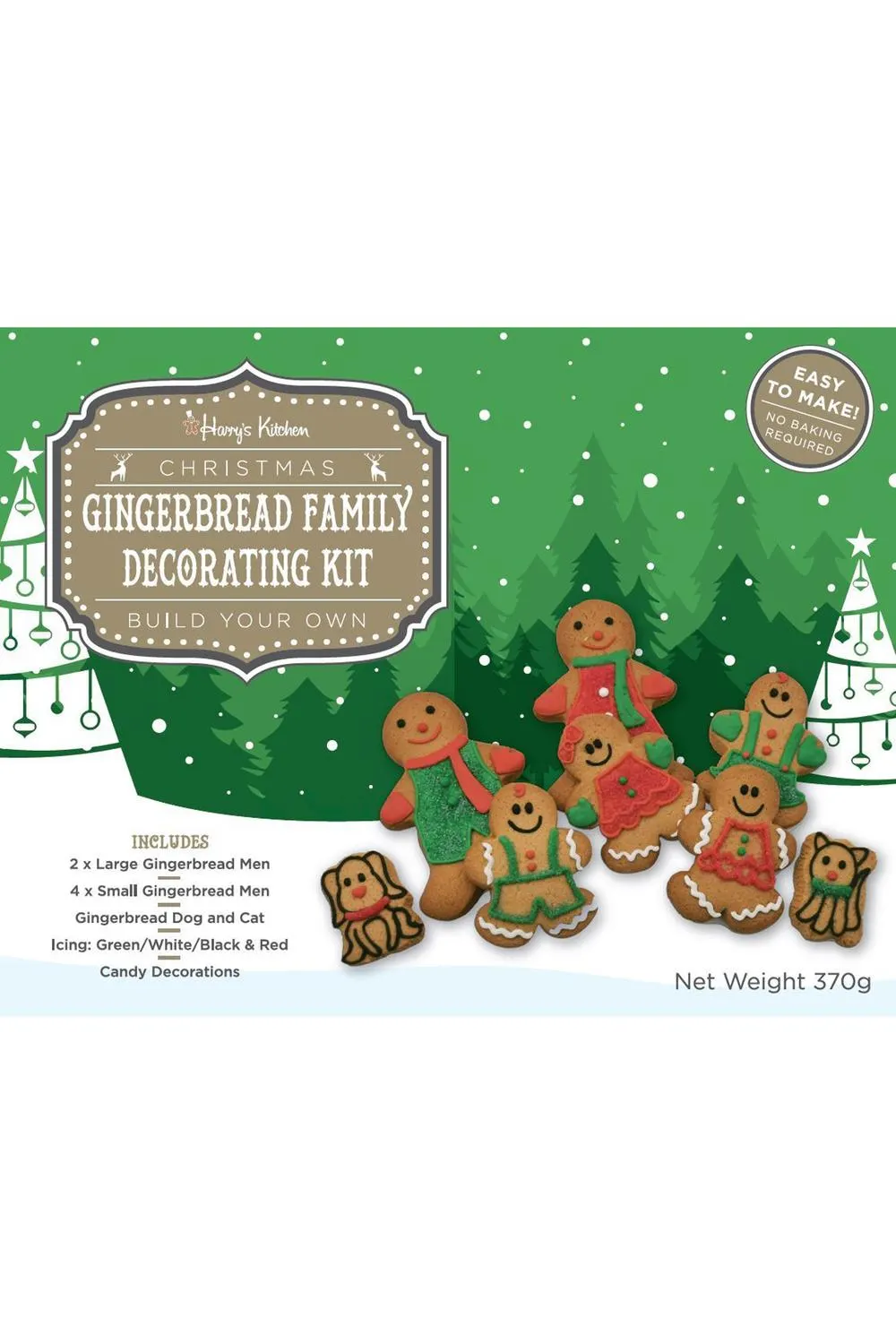 Harry's Kitchen: Gingerbread Family Decorating Kit