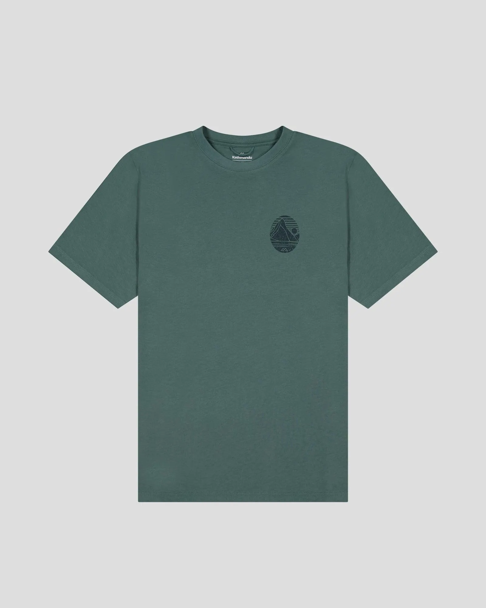 Men’s Mitre Peak Organic Cotton T-Shirt - Light Forest