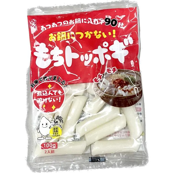 DAISHIN SHOKUHIN / DAISHIN MOCHI TOPPOGI / RICE CAKE 100g