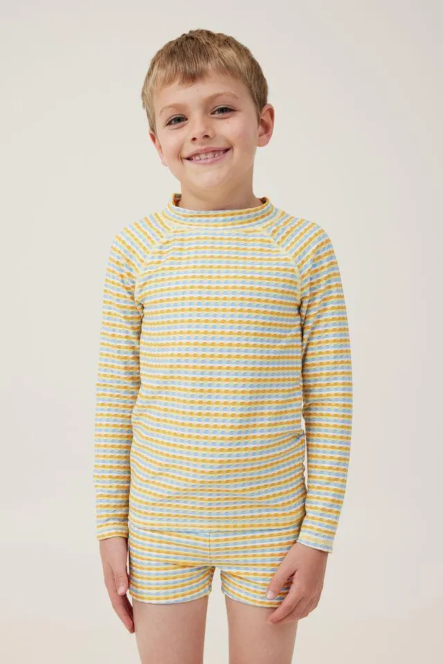 Flynn Long Sleeve Raglan Rash Vest
