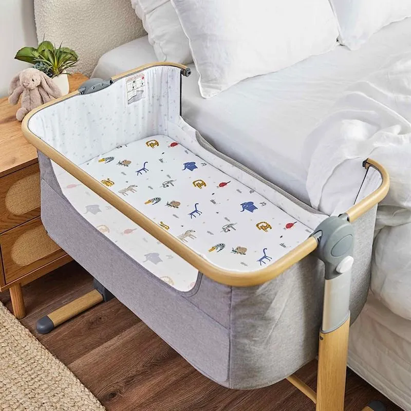 TWill & Co Baby Wild Co-Sleeper Fitted sheet 50x90x12cm