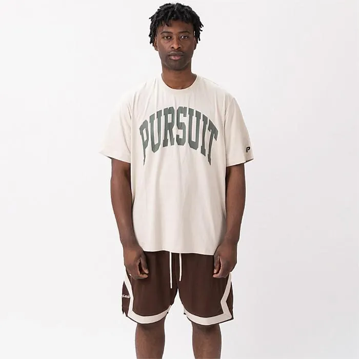 Arch Track Tee In Sand