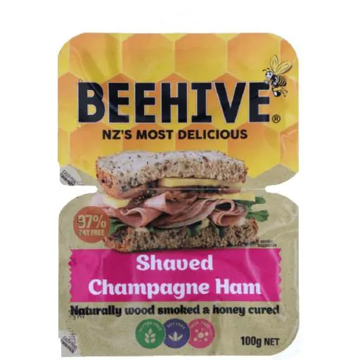 Beehive Ham Shaved Champagne