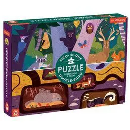 Mudpuppy Forest Above And Below 100pc Doublesided Puzzle