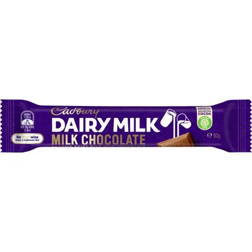 Cadbury Bar Dairy Milk 50g