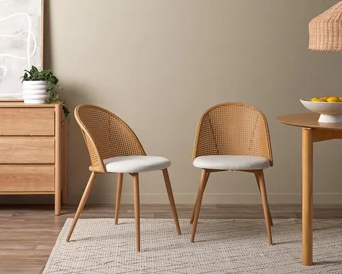 Avila Dining Chair - Set of 2 - Natural