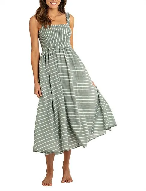 Santorini Midi Sun Dress