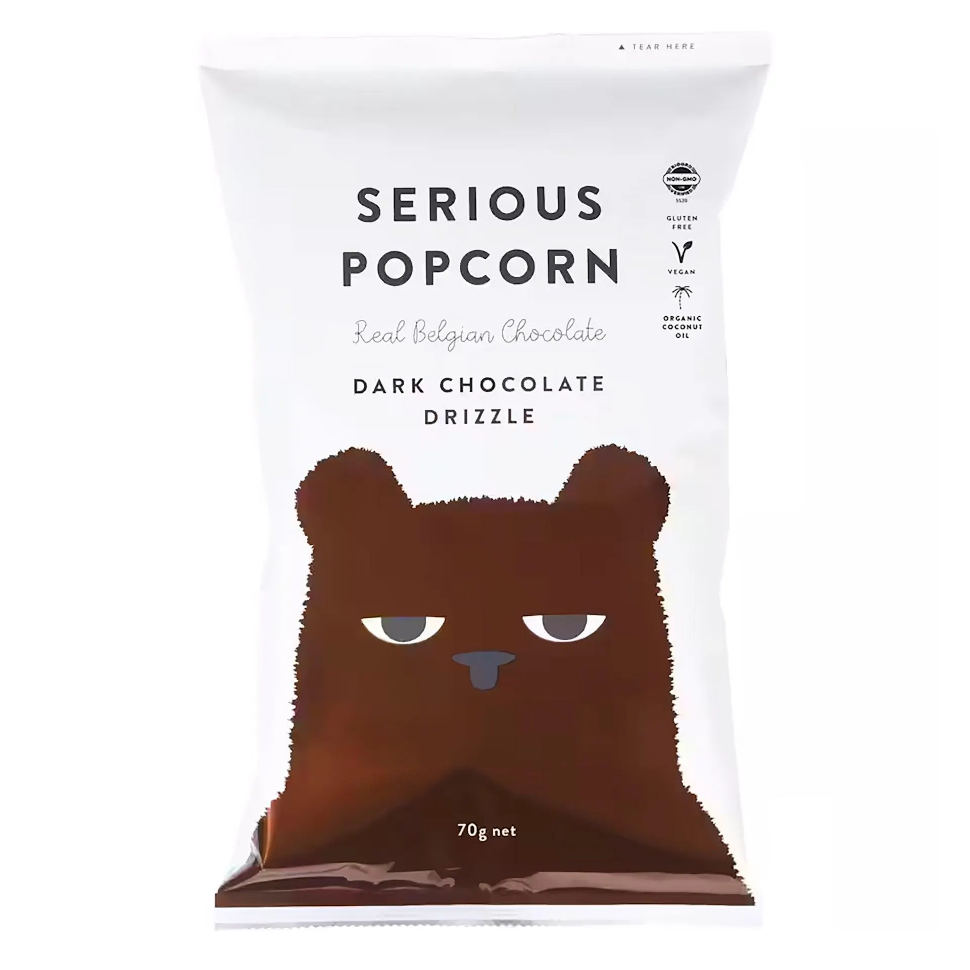 Serious Popcorn Dark Chocolate Drizzle 70g