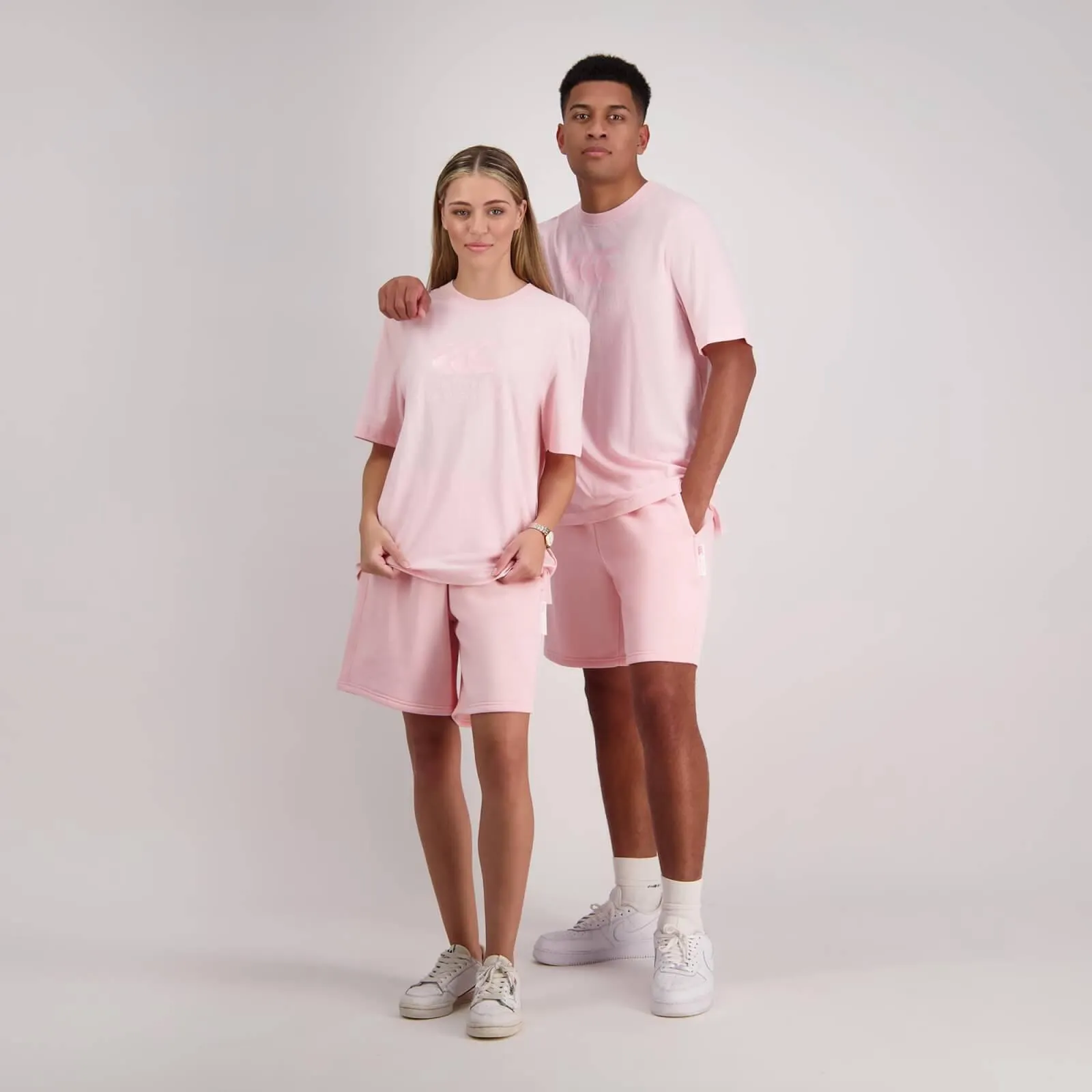 Mens Cnz Large Logo T-Shirt Almond Blossom