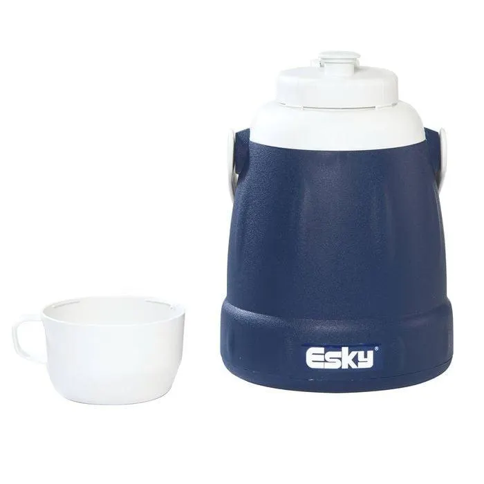 Esky 45L Blue Wheeled Hard Cooler With 2.5L Jug
