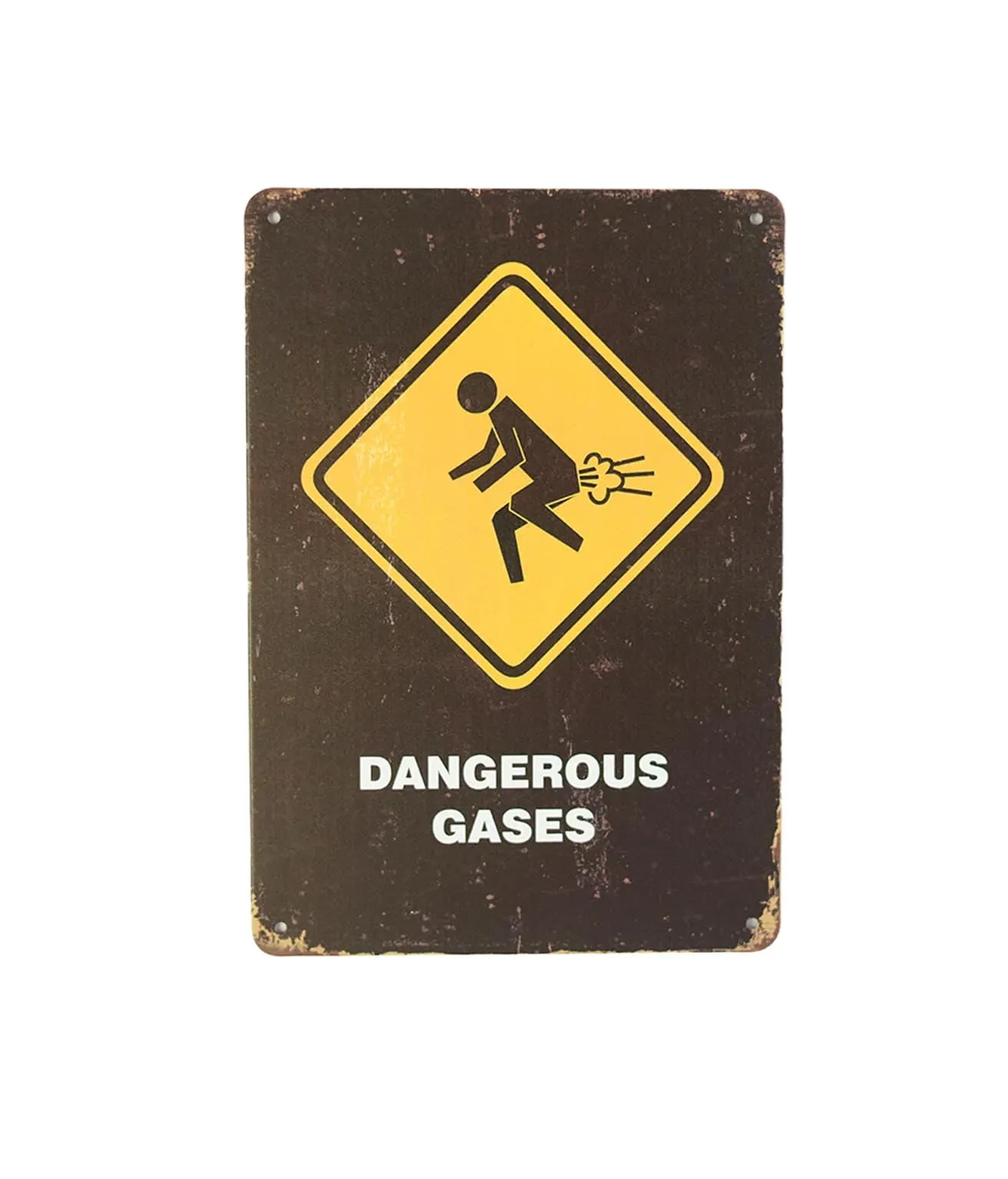Fart Humorous Metal Sign 15x20cm 1pc