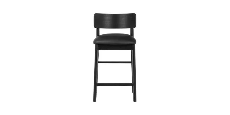 Baxter Bar Stool in Black Oak