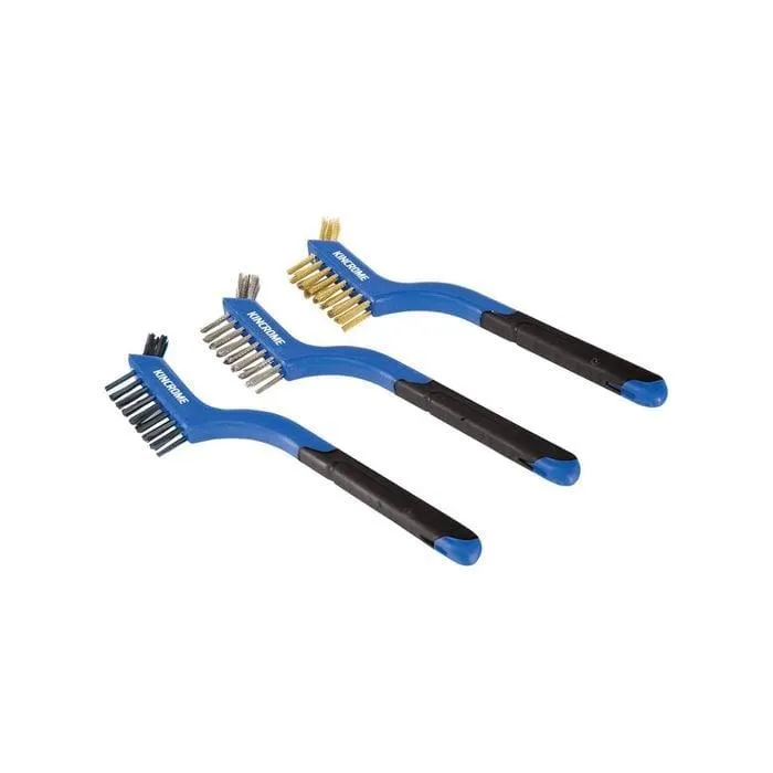 Kincrome Wire Brush Set Small - 3 Piece