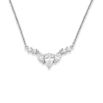 Sterling Silver Cubic Zirconia Necklet