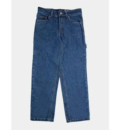 Santa Cruz Oval Strip Pant - Washed Indigo