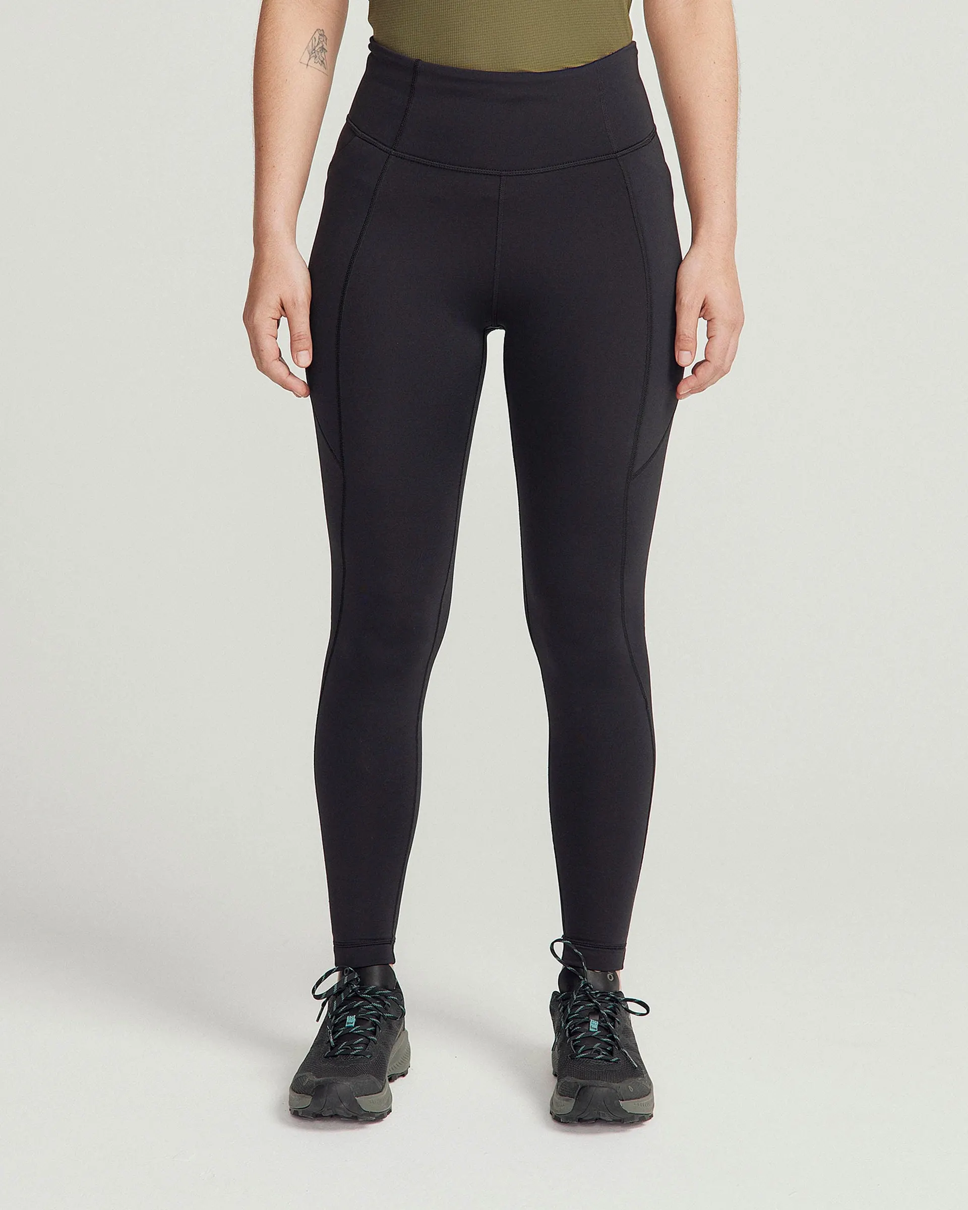Women's Seeker Winter Leggings - Black Stingray