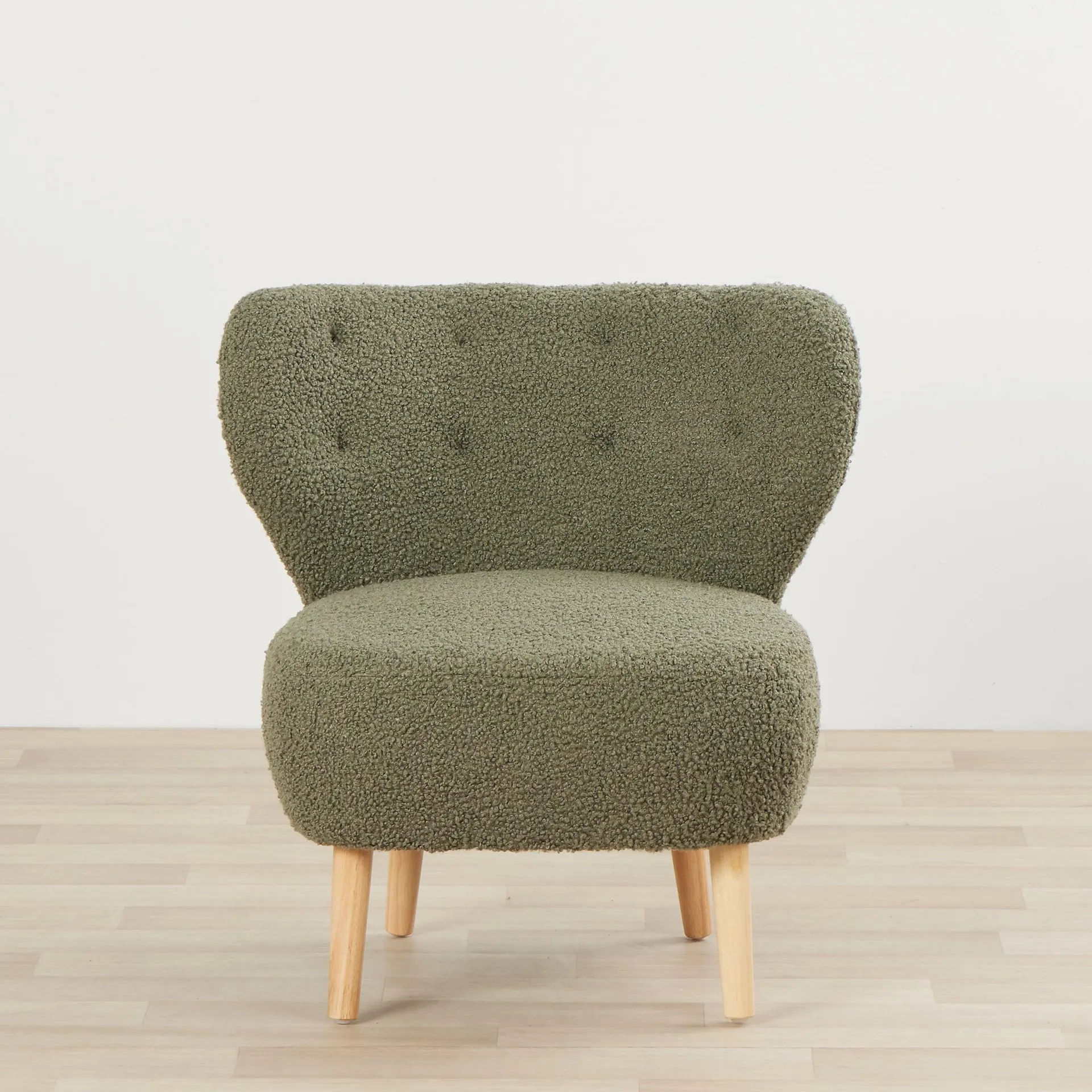 Bertie Armchair - Olive Green