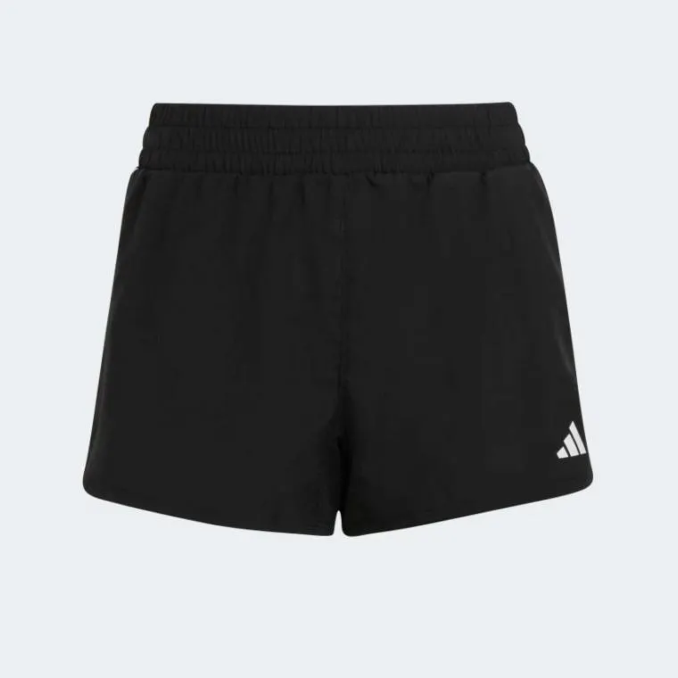 Adidas Girls Essential AeroReady 3-Stripe Shorts Black/White