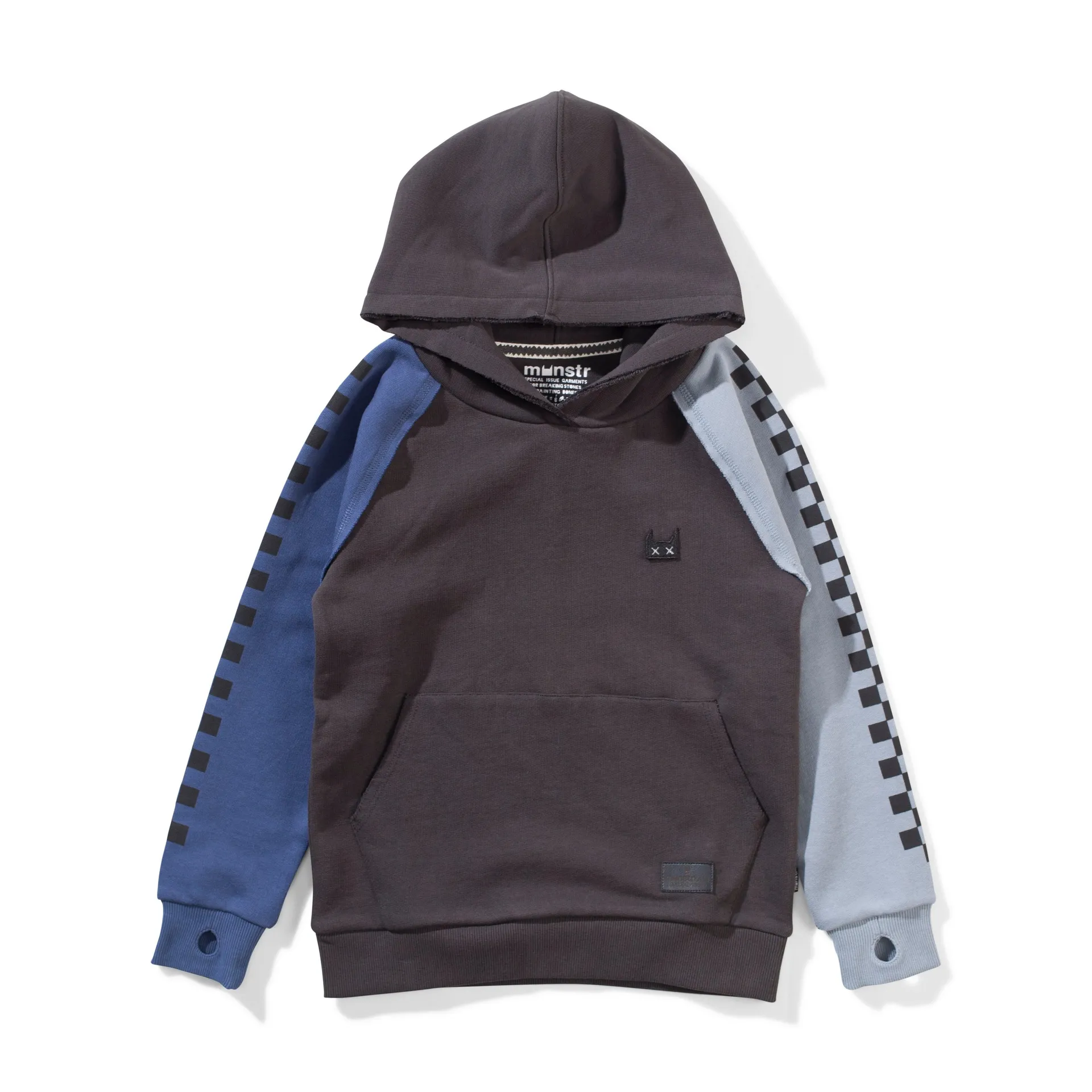 MUNSTER - CROSSARM HOODY SOFT BLACK