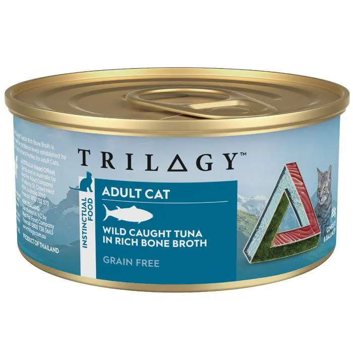 Trilogy Tuna In Bone Broth Cat Food 85g