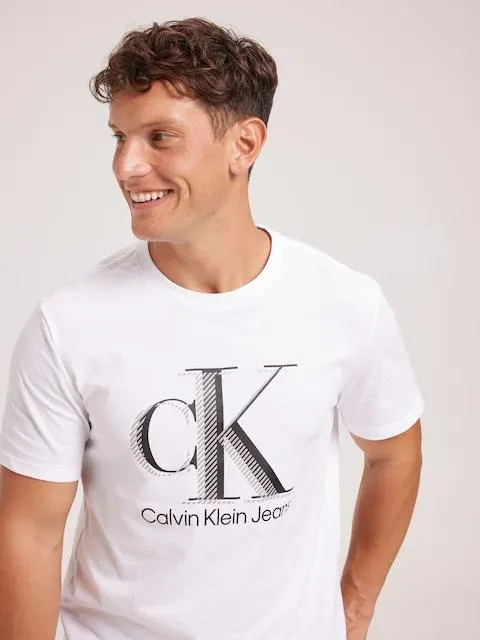 Calvin Klein Mono Gel Tee White