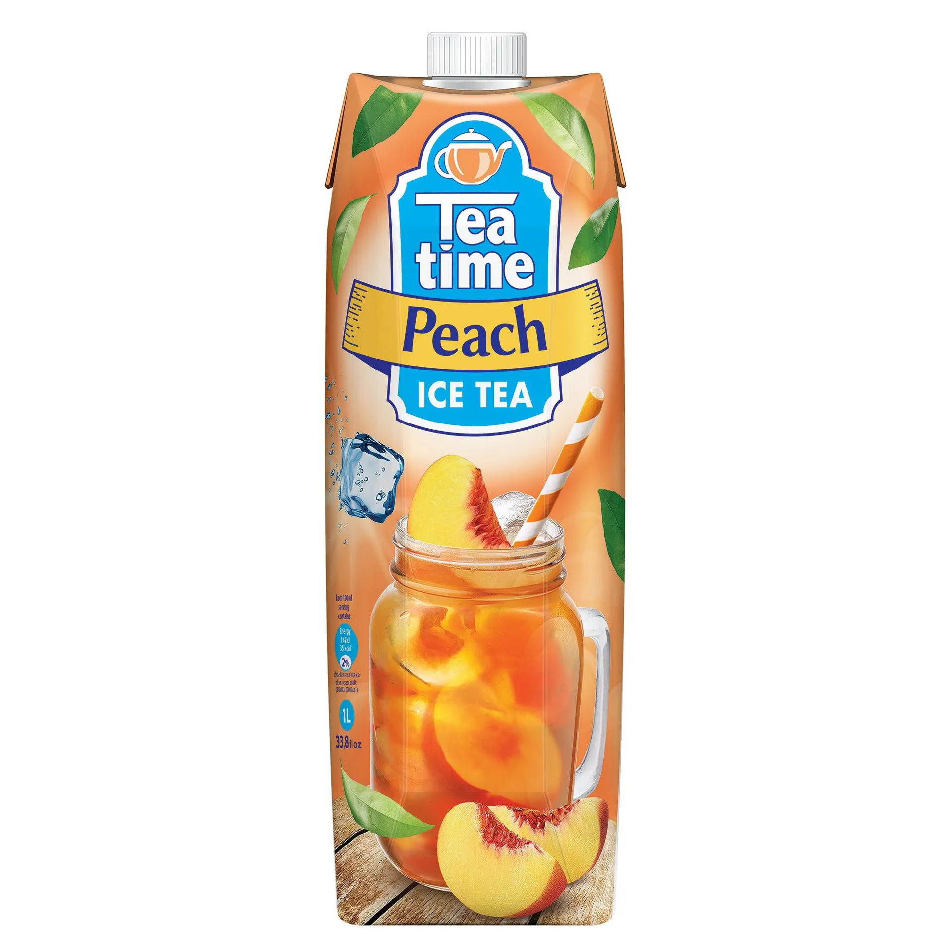 Tea Time Peach Ice Tea 1L