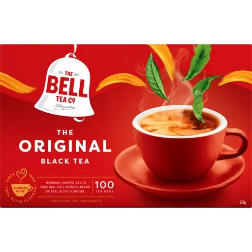 Bell Tea Bags Original Black 100 Pack
