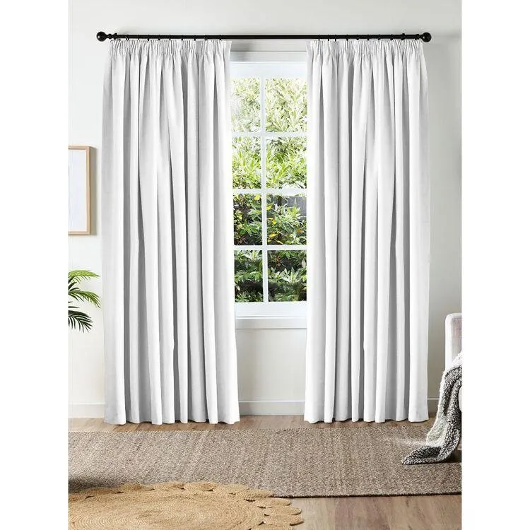 Gummerson Pencil Pleat Blockout Lining White