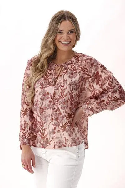 Gloss The Label Jamie Bishop Blouse P...