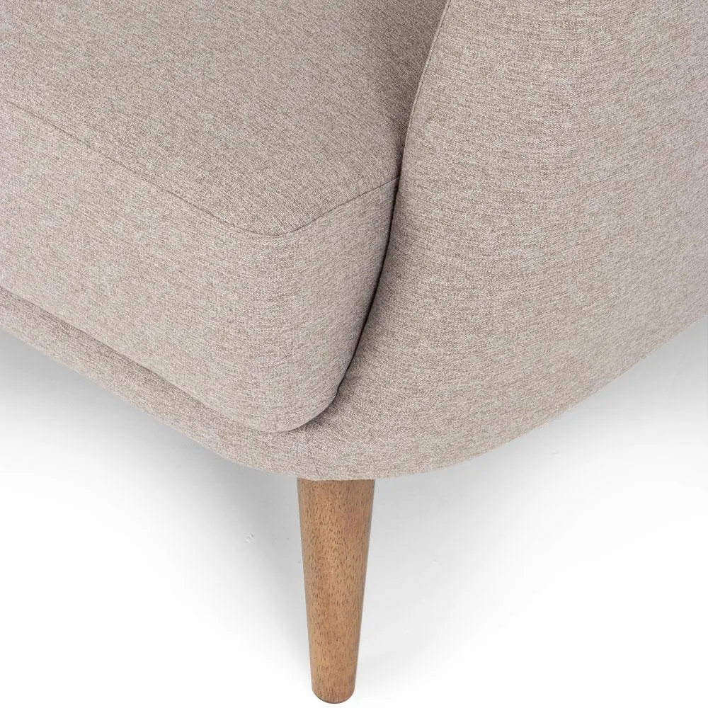 Turin 2 Seater Sofa, Taupe