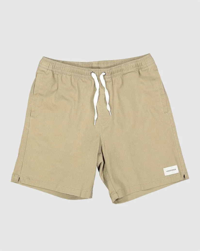 BOYS 8-16 TWILL DOG WALKSHORTS
