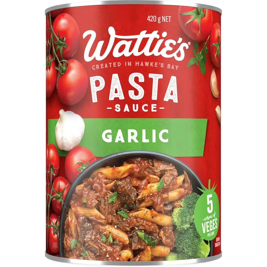 Wattie's Pasta Sauce Garlic