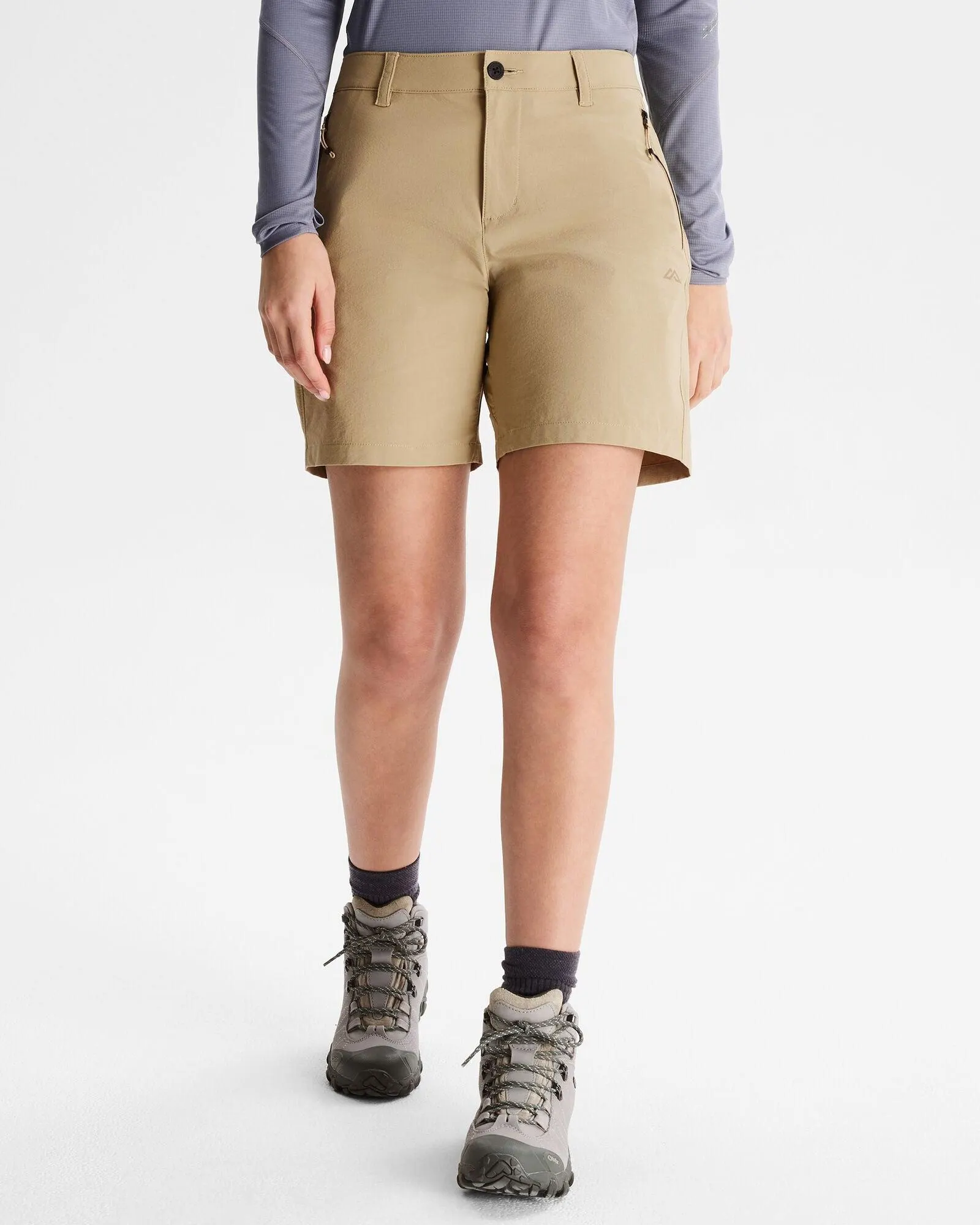 Flinders Women's 7" Shorts - Olive Grey