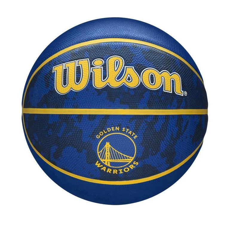 Wilson NBA Team Tiedye Outdoor Basketball Golden State Warriors Size 7