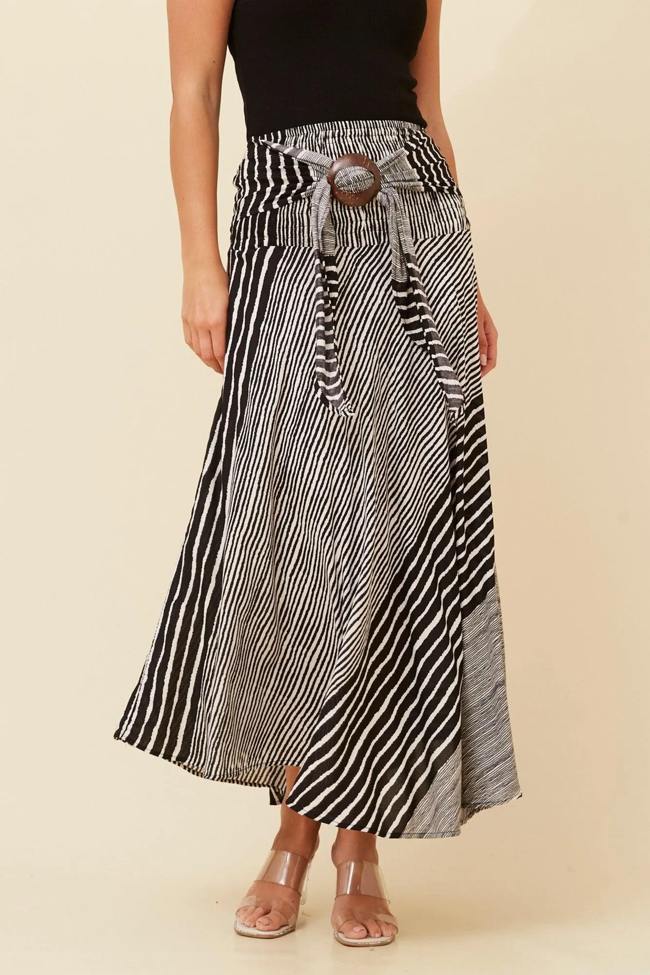 COCONUT BOHO MAXI SKIRT