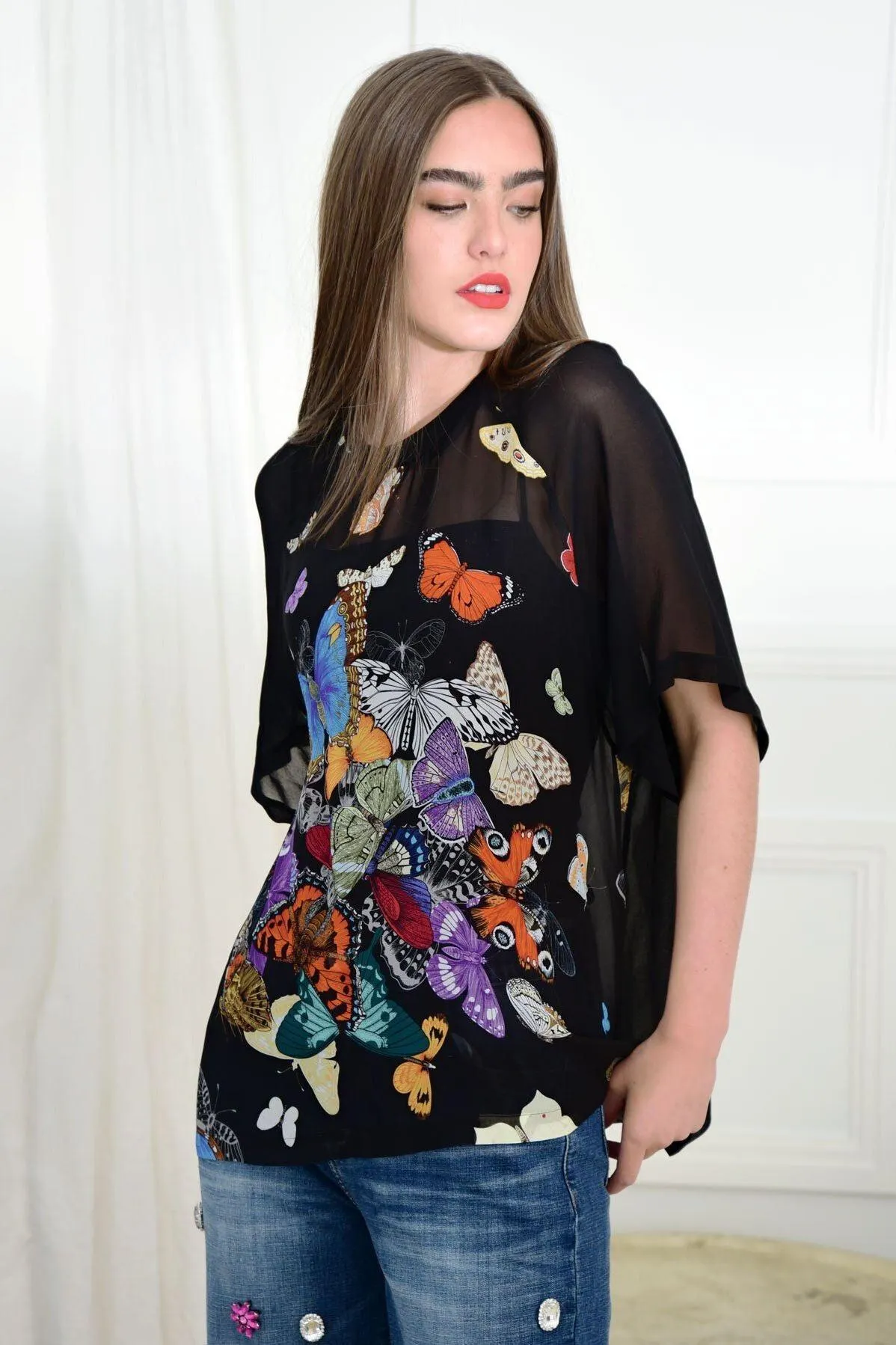 Picture Perfect Top | Butterflies