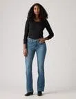 Levis 315 Shaping Boot Jean, Grassy Sassy