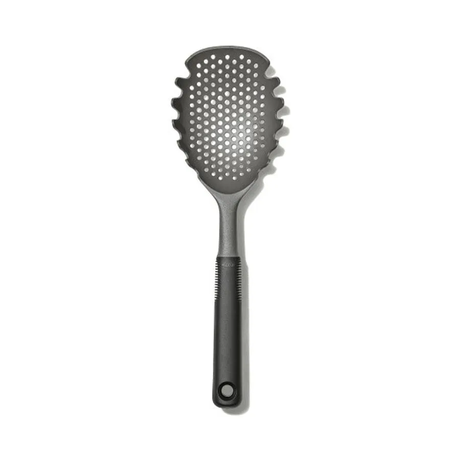 OXO Good Grips Pasta Scoop Strainer Black