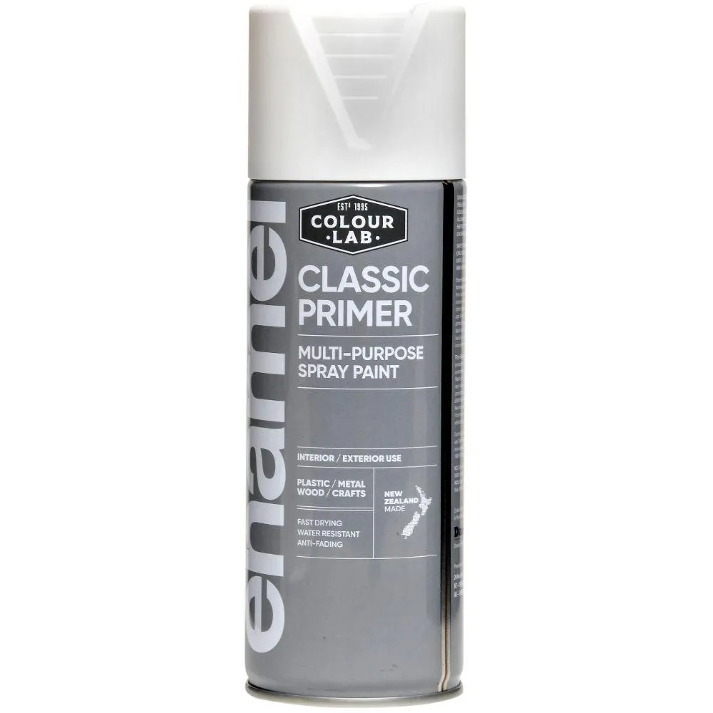 Classic Primer Spray Paint White 325g CGA0163