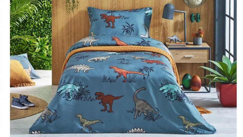 Prehistoric Park Quilt Cover Set
