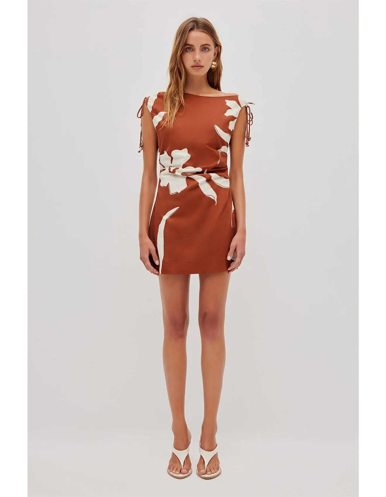 ELARA ASYMMETRICAL MINI DRESS