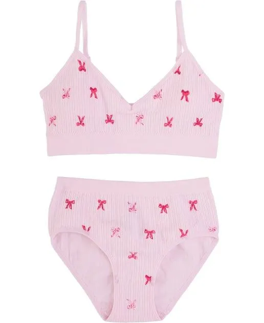 Kids' Crop & Brief Set