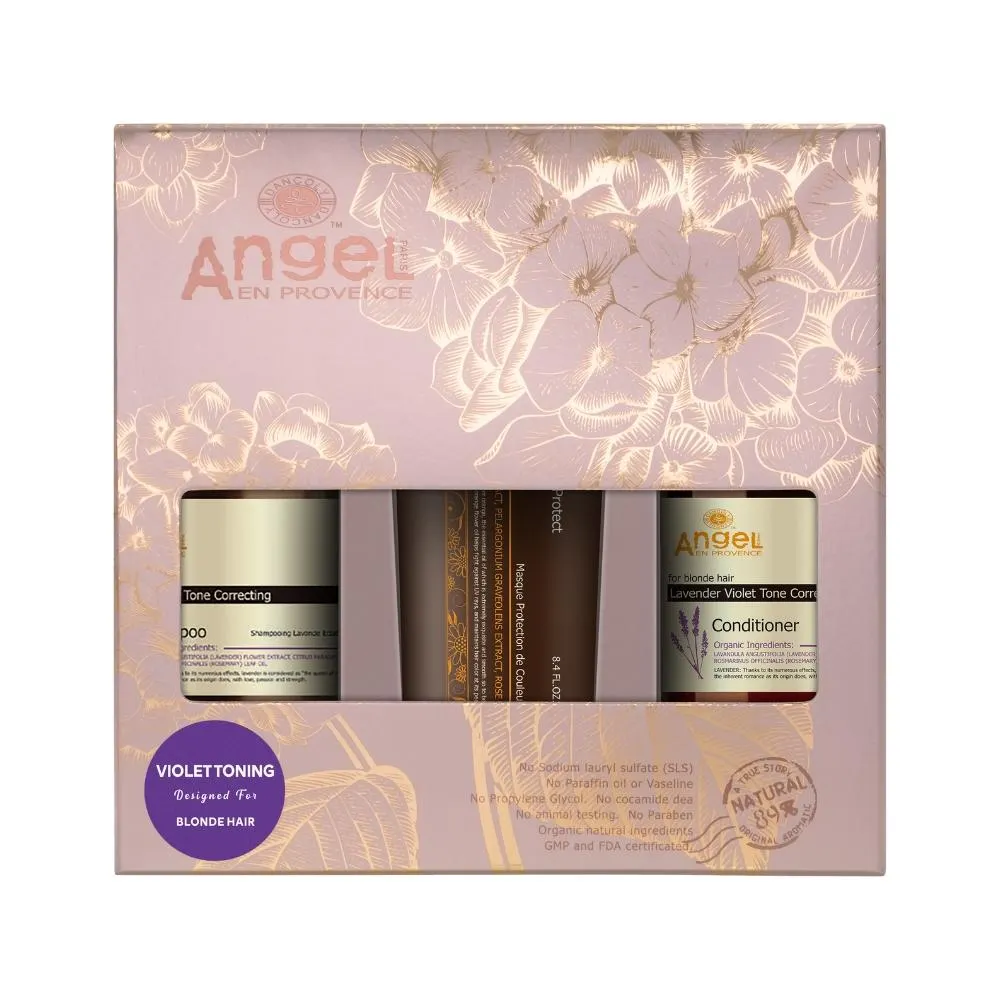 Angel Violet Toning/Mask Trio