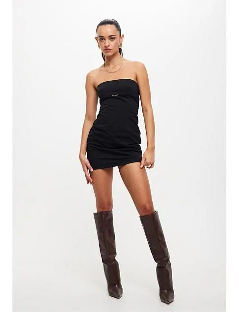 ALLURE STRAPLESS MINI DRESS