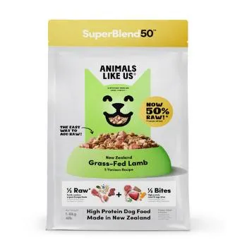 Superblend 50 - Grass Fed Lamb & Venison Dog Food