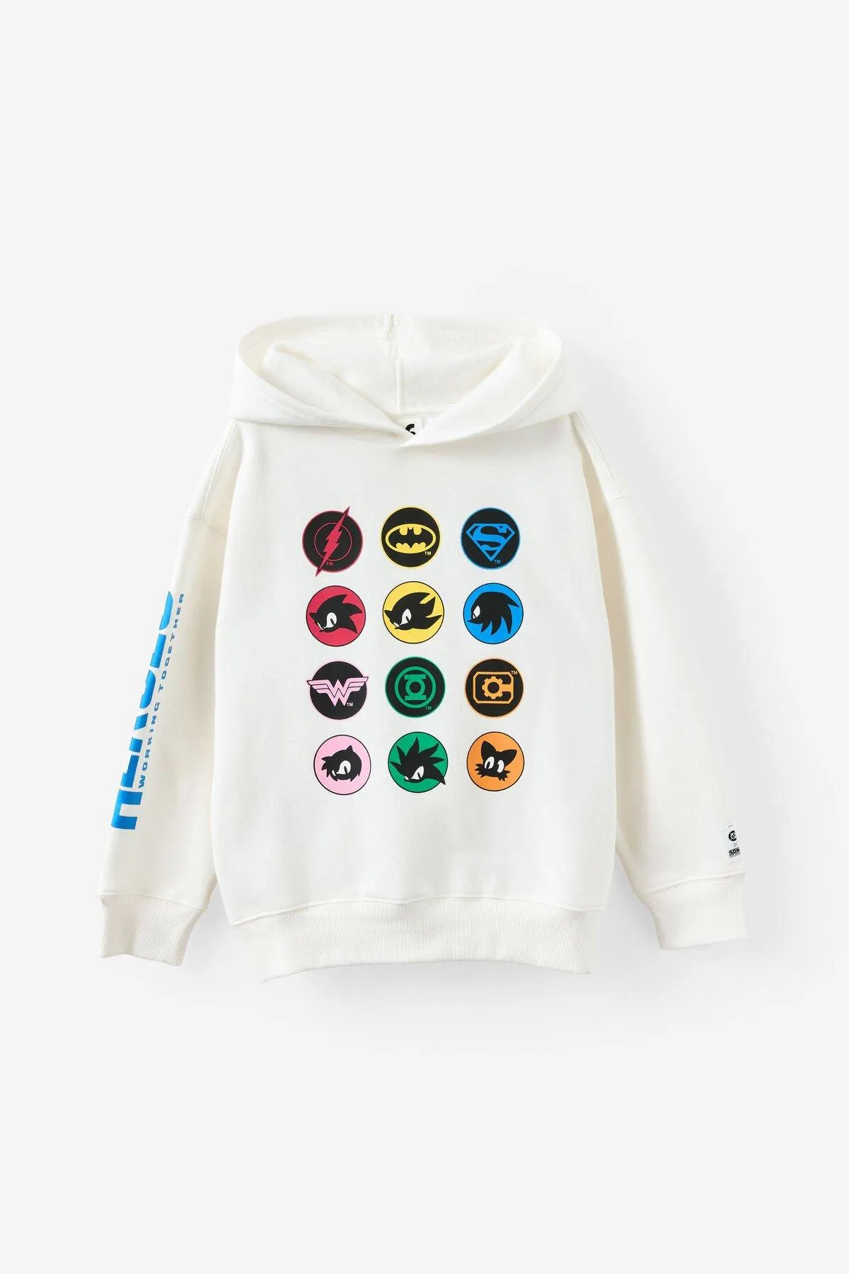 Sonic x DC Comics Oversized Hoodie