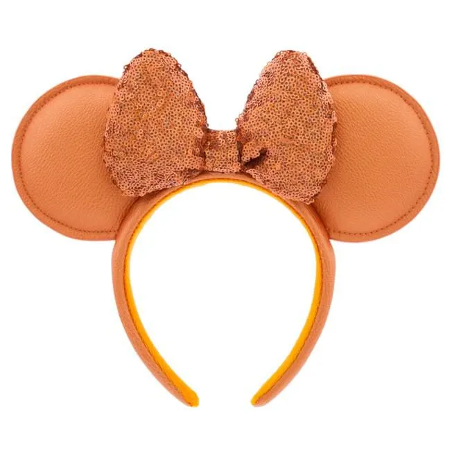 Minnie Mouse Peach Punch Ears Headband for Adults