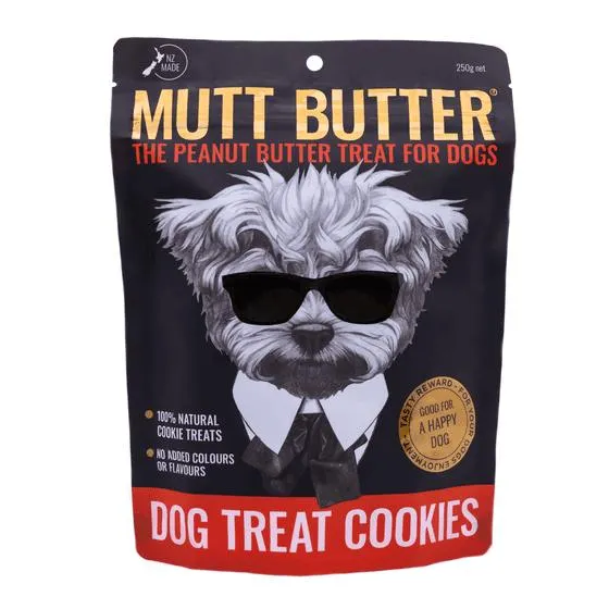 Mutt Butter Orig Dog Treat Cookie 250g