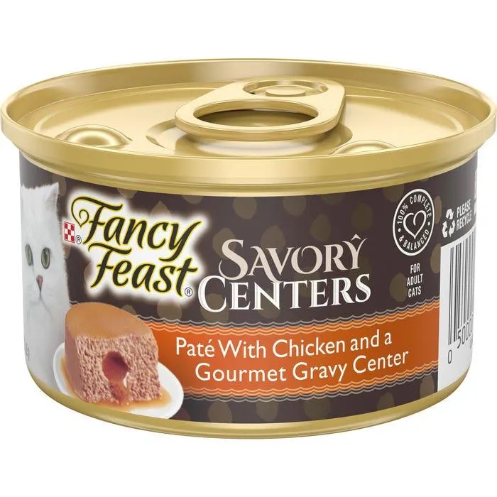 Fancy Feast Savory Centres Chicken Pate 85g